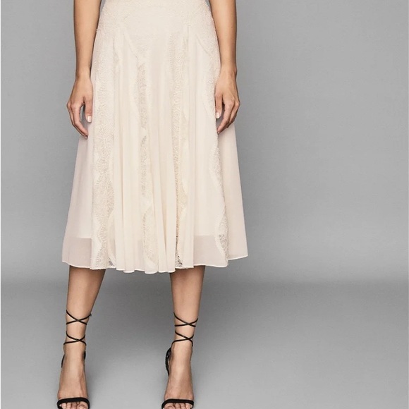 Reiss Ultana Lace Skirt - Picture 3 of 4